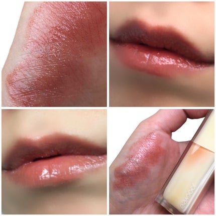 夏禅シリーズ 水光シアーリップスティック/Joocyee/口紅を使ったクチコミ(3枚目)