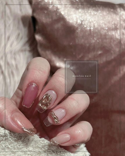 #マットネイル,#ネイル,#アートネイル,#冬ネイル,#ミラーアートネイル,#リングネイル,#ヌーディーネイル,#マグネットネイル,#ミラーネイル,#手書きアートネイル,#ハートネイル,#パーツネイル,#キラキラネイル,#ピンクネイル,#春ネイル,#天王寺ネイルのネイルデザイン