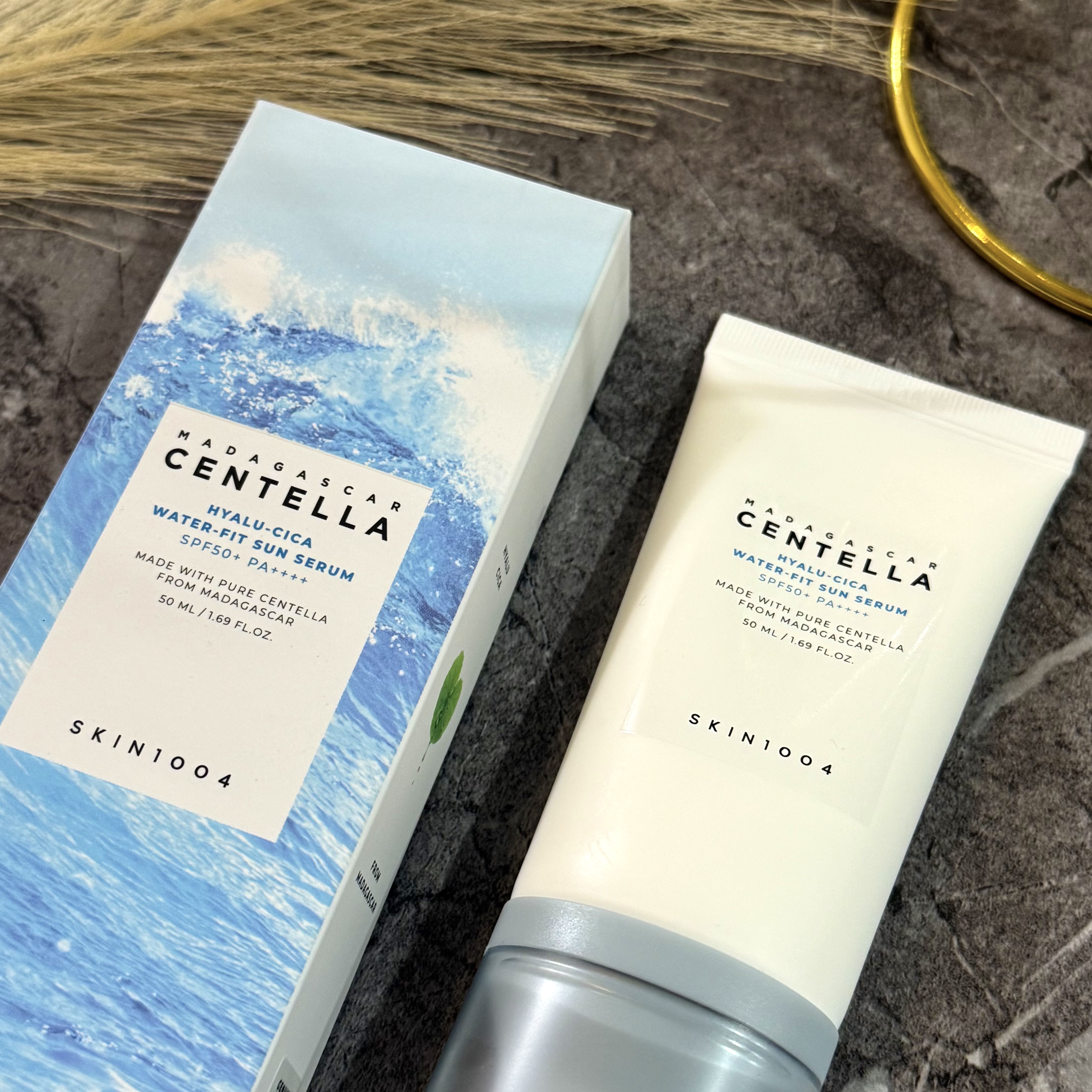 ヒアルーシカ ウォーターフィット サンセラム/SKIN1004/日焼け止めローションを使ったクチコミ（2枚目）