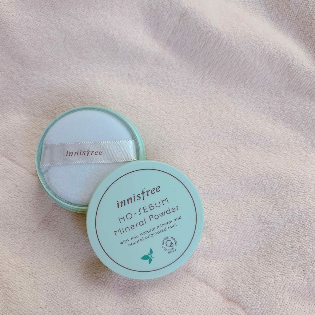 ノーセバム ミネラルパウダー/innisfree/ルースパウダーを使ったクチコミ(1枚目)
