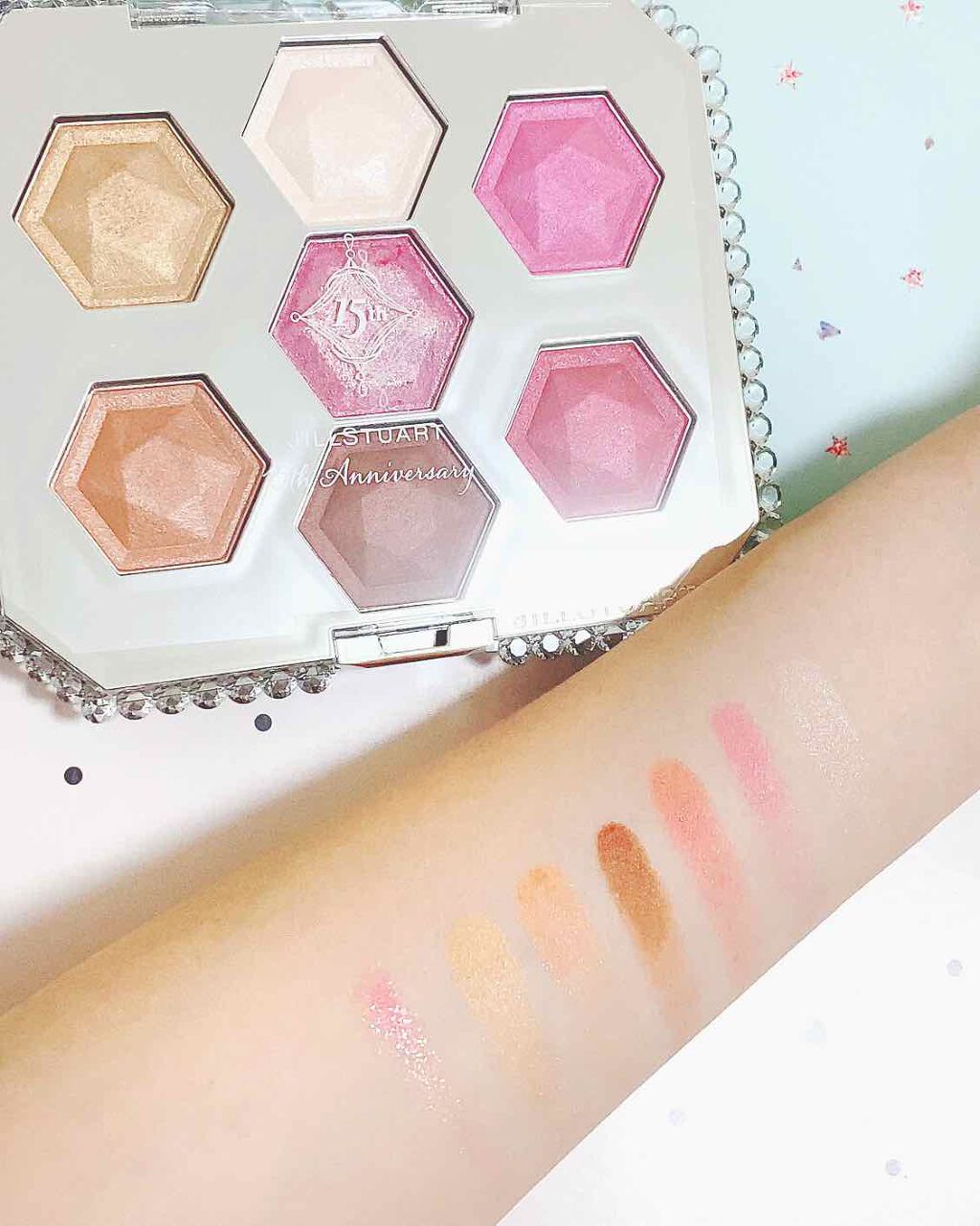 15thアニバーサリー アイシャドウコンパクト/JILL STUART/アイシャドウパレットを使ったクチコミ（2枚目）