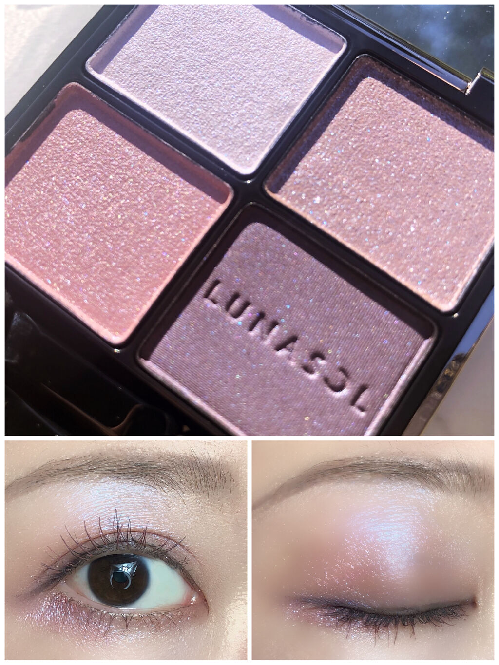 アイカラーレーション EX18 Mystic（限定発売/公式オンラインストア復刻限定発売）/LUNASOL/アイシャドウパレットを使ったクチコミ（2枚目）