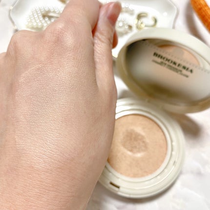 スキンエンハンサー コンパクトクッション(グロー)/BROOKESIA/クッションファンデーションを使ったクチコミ(4枚目)