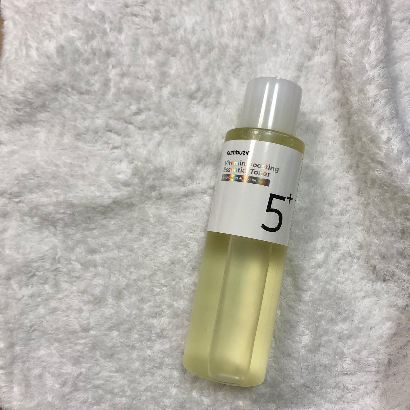 5番 白玉グルタチオンCエッセンシャルトナー/numbuzin/化粧水を使ったクチコミ(2枚目)