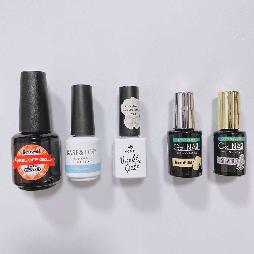 ウィークリージェル/HOMEI/ジェルネイルを使ったクチコミ(4枚目)