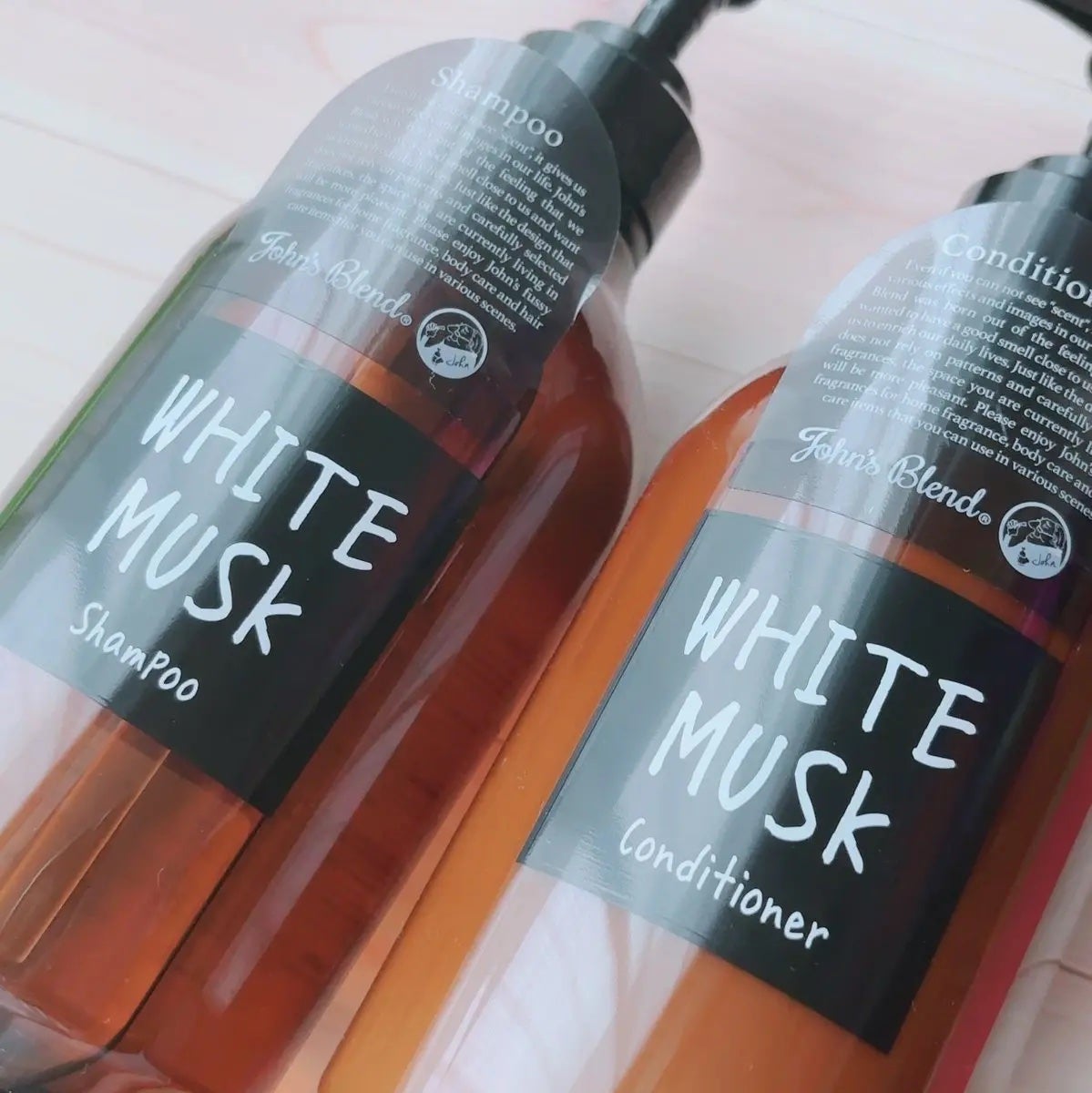 ホワイトムスク シャンプー/コンディショナー/John's Blend/市販シャンプーを使ったクチコミ(2枚目)