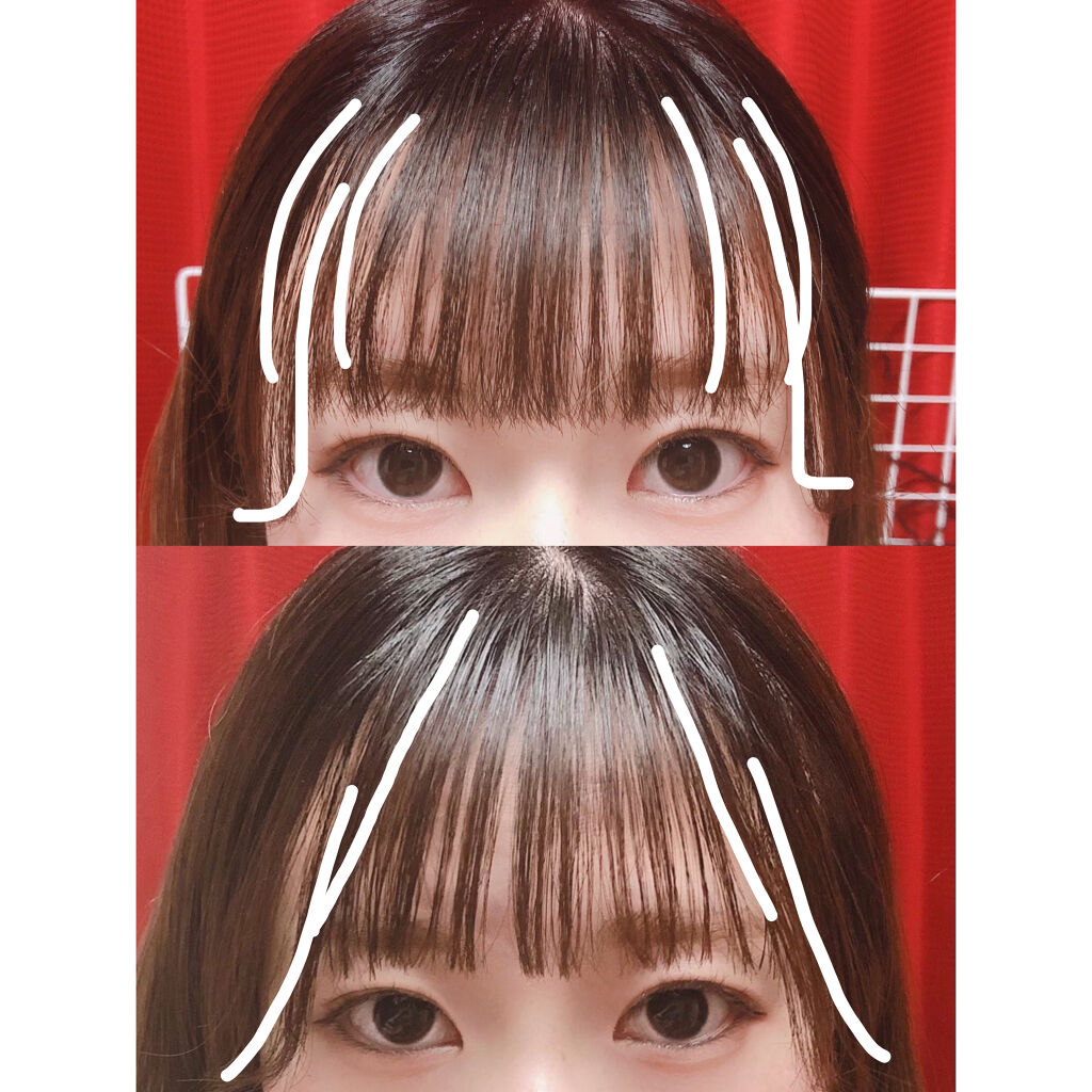 ツバキオイルヘアクリーム 黒ばら純椿油の口コミ 垢抜けパッツン前髪の作り方 セット方法編 By こまち Lips