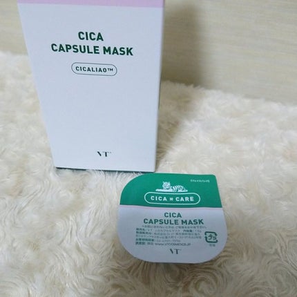 CICA カプセルマスク/VT/洗い流すパック・マスクを使ったクチコミ(1枚目)