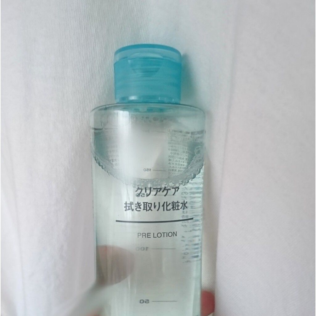 クリアケア拭き取り化粧水/無印良品/拭き取り化粧水を使ったクチコミ(1枚目)