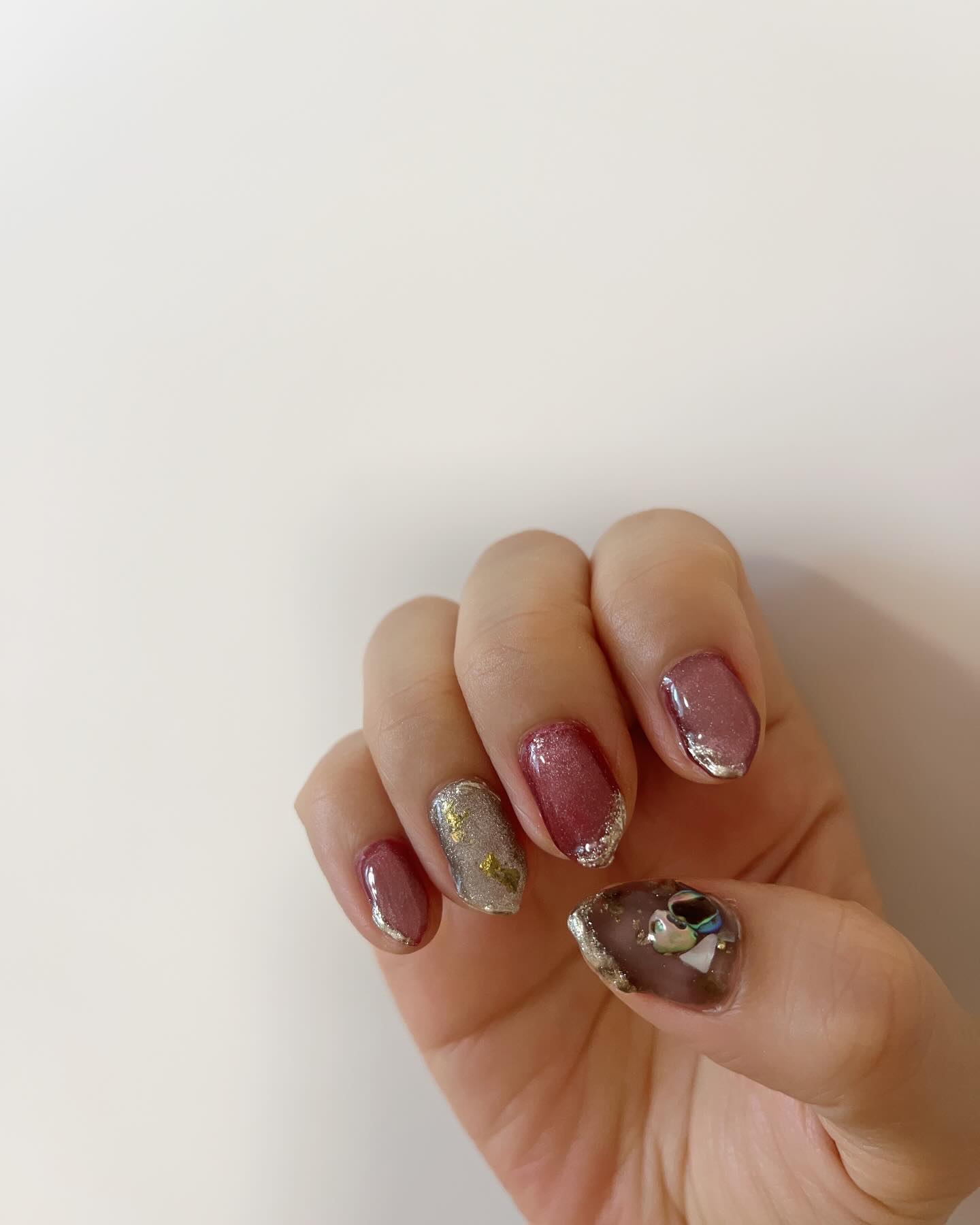 5ミクロンマグネット 05/ネイル工房/ジェルネイルを使ったクチコミ（2枚目）