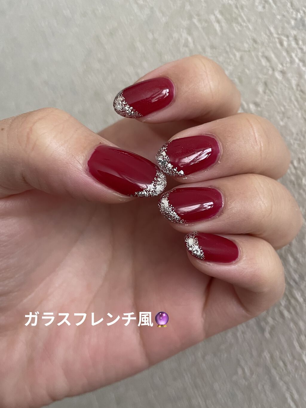 ノンサンディング トップジェル/by Nail Labo/ジェルネイルを使ったクチコミ（1枚目）