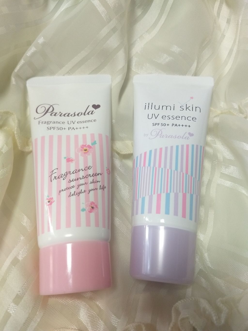 パラソーラ イルミスキン UVエッセンス Ｎ(旧品)/パラソーラ/日焼け止め・UVケアを使ったクチコミ（1枚目）