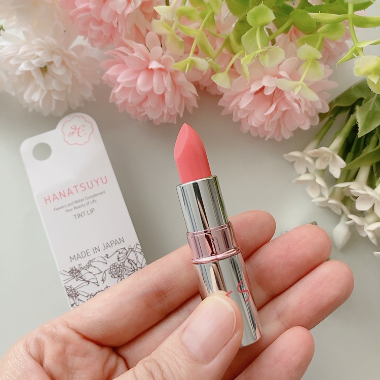 HANATSUYU ティントリップ/HANATSUYU/リップティントを使ったクチコミ（2枚目）