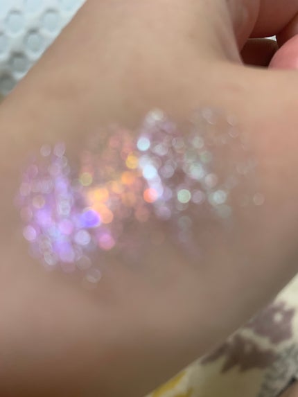 リキッド グリッター シャドウ/rom&nd/グリッターを使ったクチコミ(2枚目)