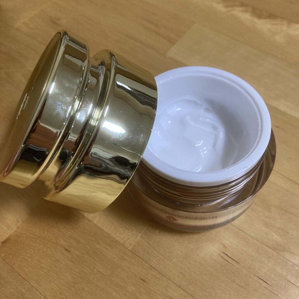 プラチナ＆オーストリッチクリーム/美里オーストリッチファーム/フェイスクリームを使ったクチコミ（2枚目）