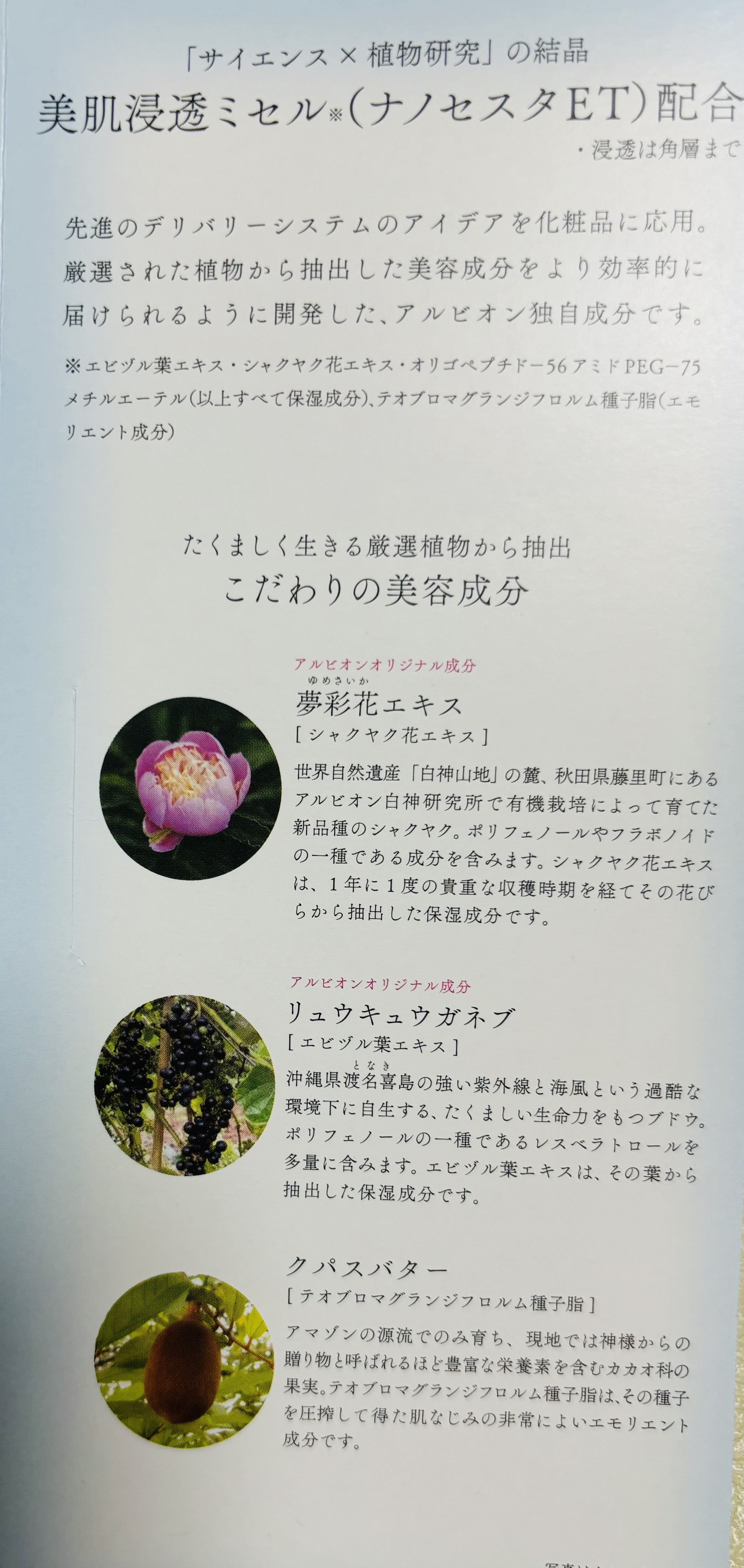 アルビオン エクラフチュール t/ALBION/美容液を使ったクチコミ（2枚目）