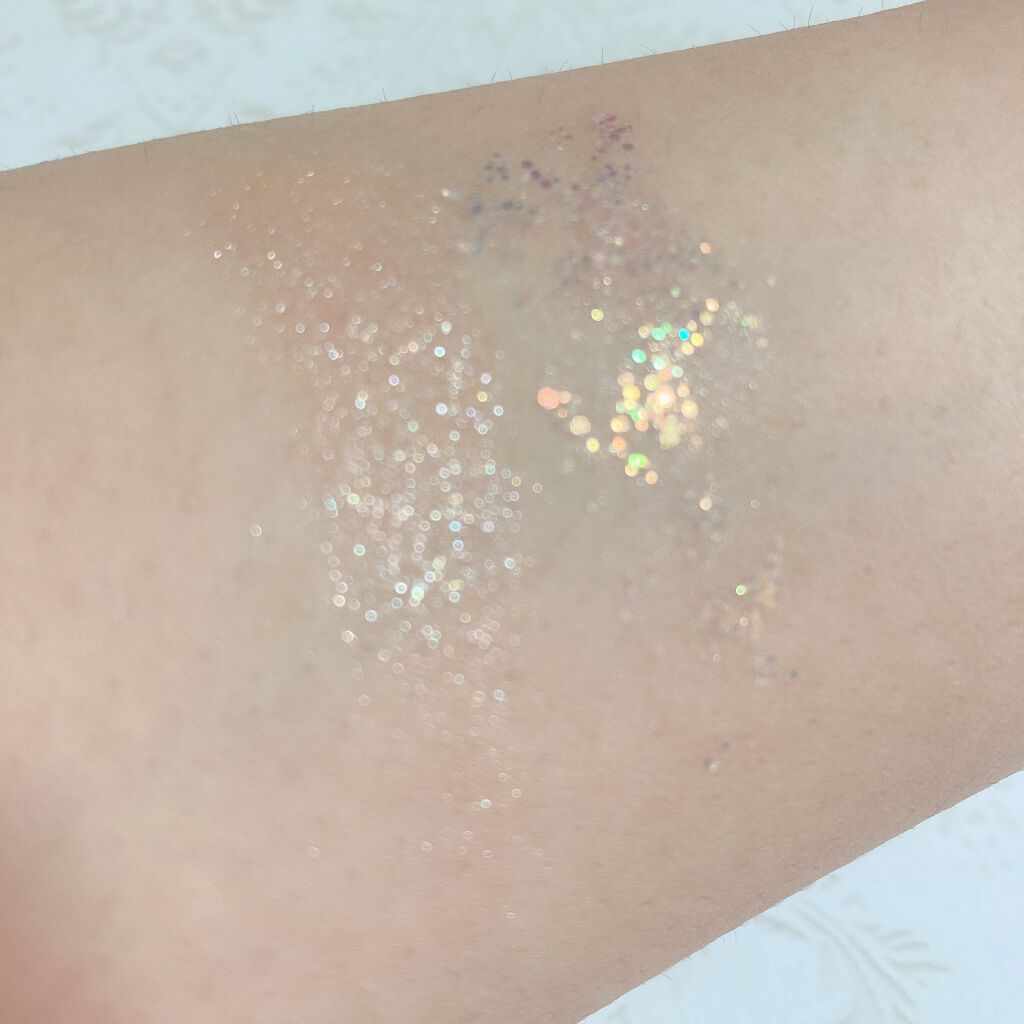  デュオ ポケット グリッター シャドウ 01 CARAMELIZED SALT/PERIPERA/アイシャドウパレットを使ったクチコミ（2枚目）