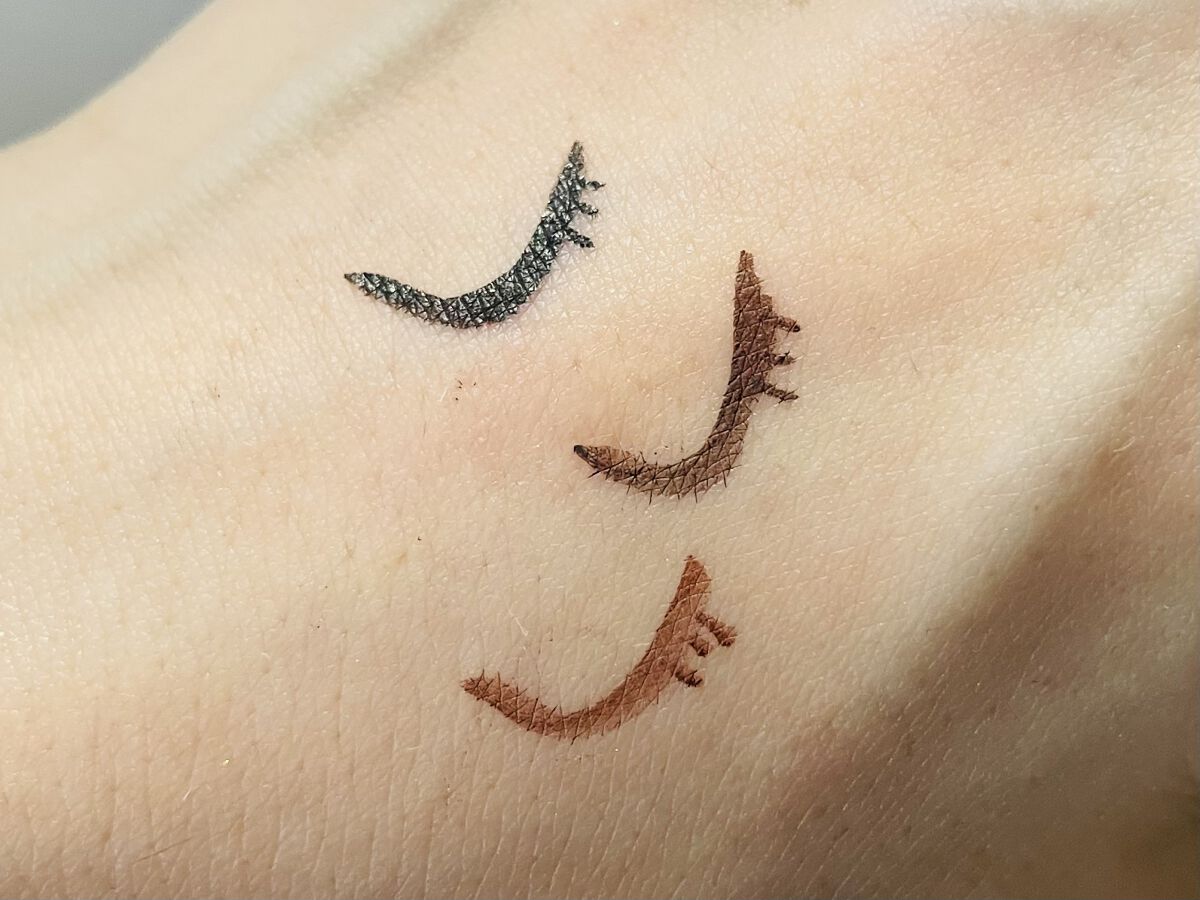 リキッドアイライナー ブラック/スプリングハート/リキッドアイライナーを使ったクチコミ（3枚目）