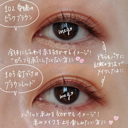 THE アイパレR/b idol/アイシャドウパレットを使ったクチコミ(6枚目)