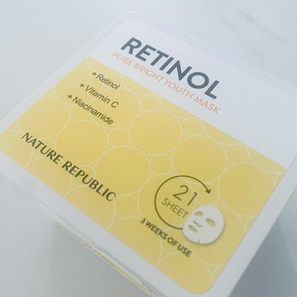 キューブマスク レチノール/ネイチャーリパブリック/シートマスク・パックを使ったクチコミ(6枚目)