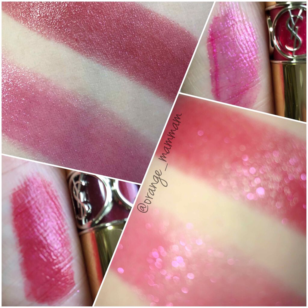 ルージュ ヴォリュプテ シャイン/YVES SAINT LAURENT BEAUTE/口紅を使ったクチコミ(3枚目)