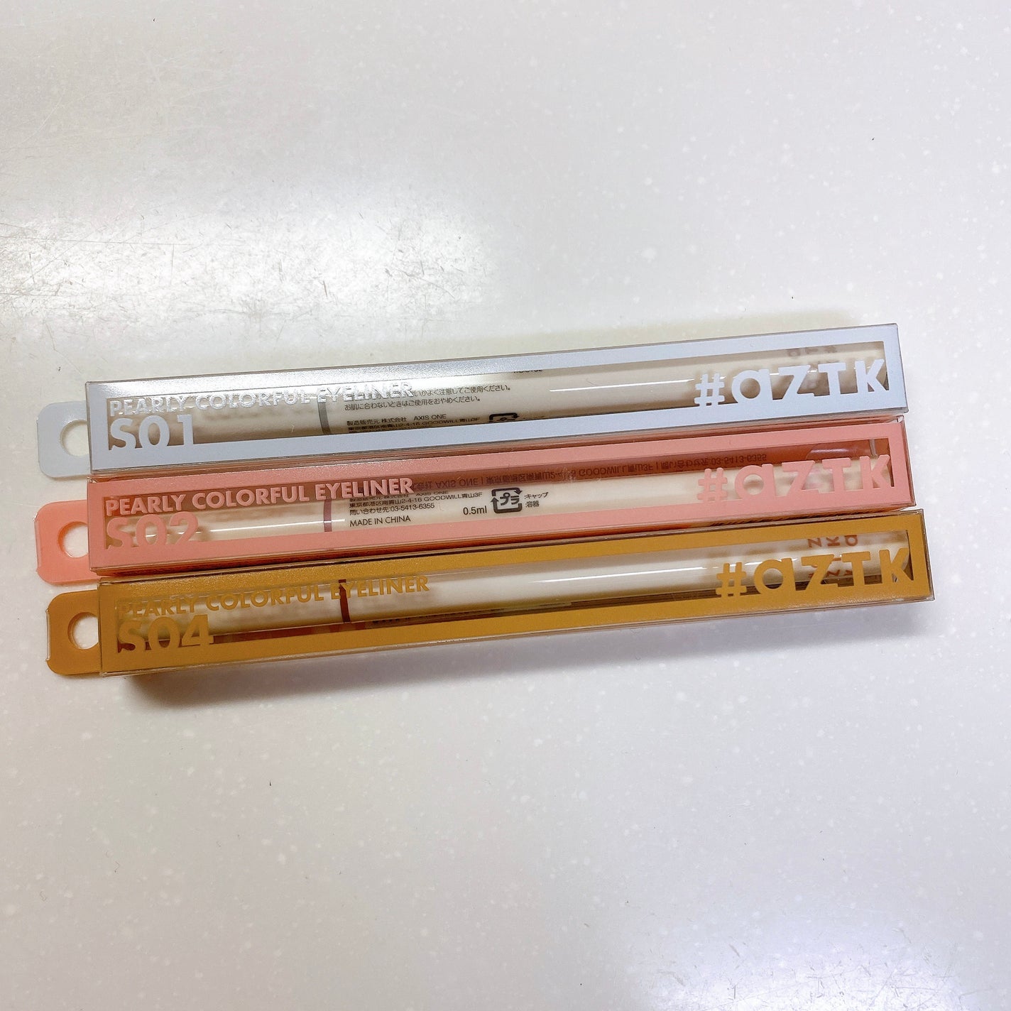 パールリキッドアイライナー/aZTK/リキッドアイライナーを使ったクチコミ(1枚目)