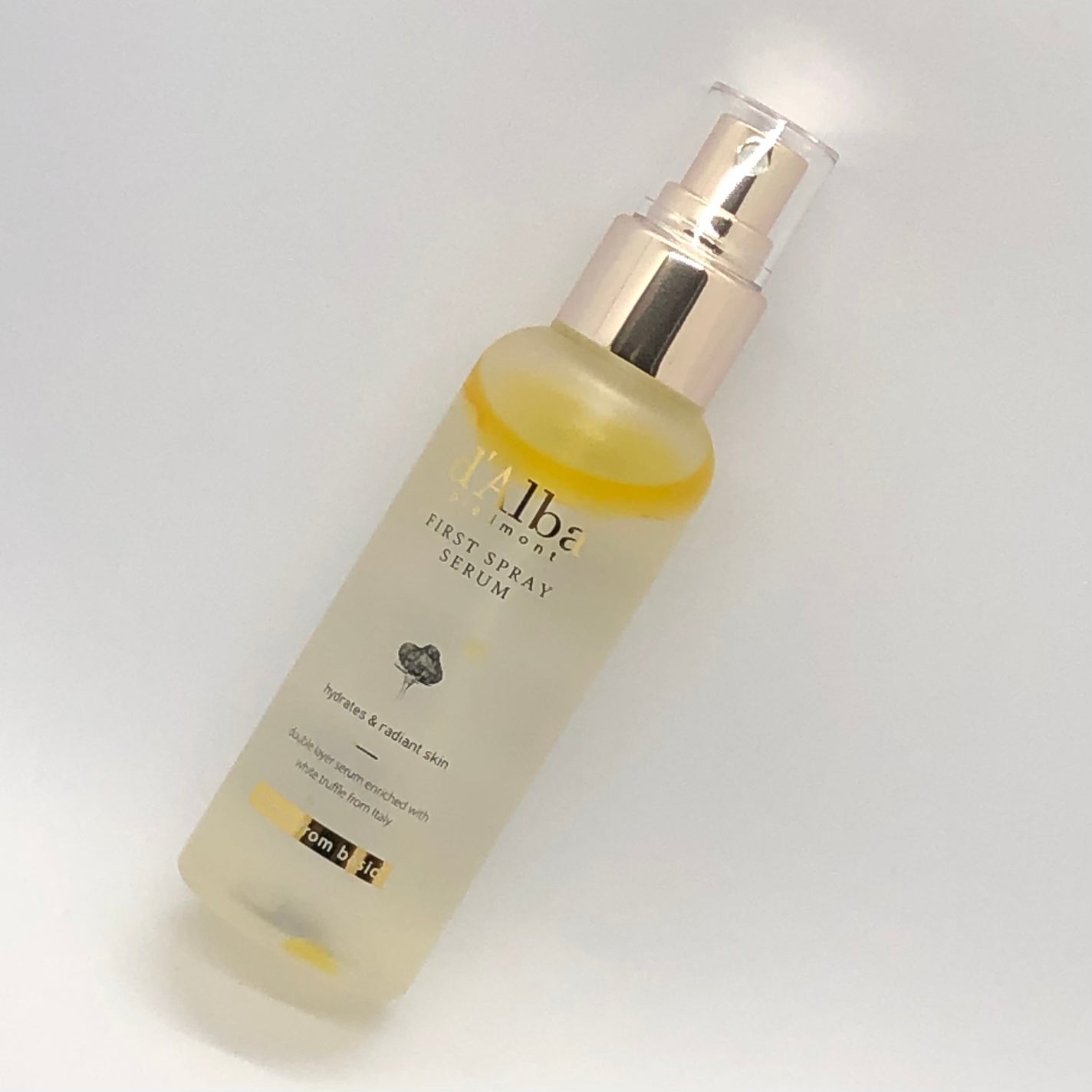 ダルバ ホワイトトリュフファーストスプレーセラム/ダルバ/ミスト状化粧水を使ったクチコミ(2枚目)