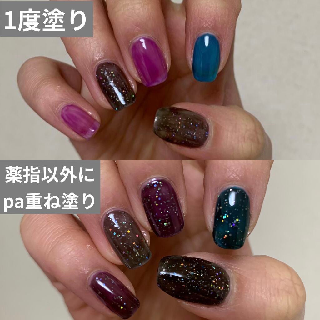 クラッシュホロ/キャンドゥ/ネイルチップ・パーツを使ったクチコミ(5枚目)