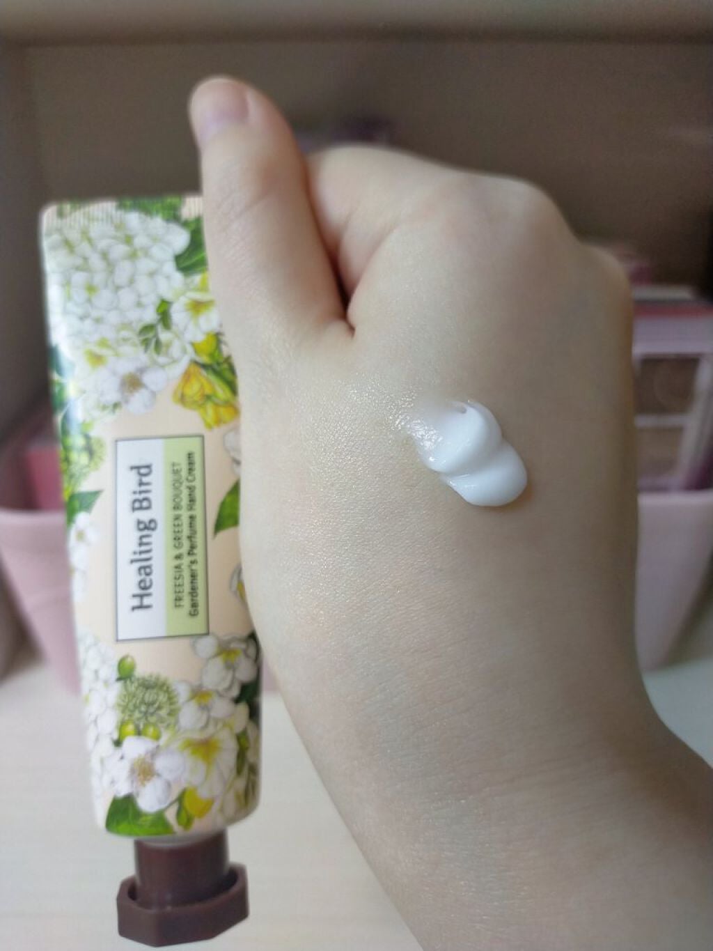 ガーデナーズ パフューム ハンドクリーム/Healing bird/ハンドクリームを使ったクチコミ(3枚目)