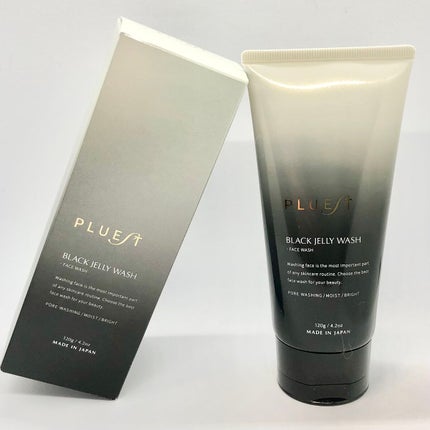 BLACK JELLY WASH(ブラックジェリーウォッシュ)/PLUEST/その他洗顔料を使ったクチコミ(1枚目)