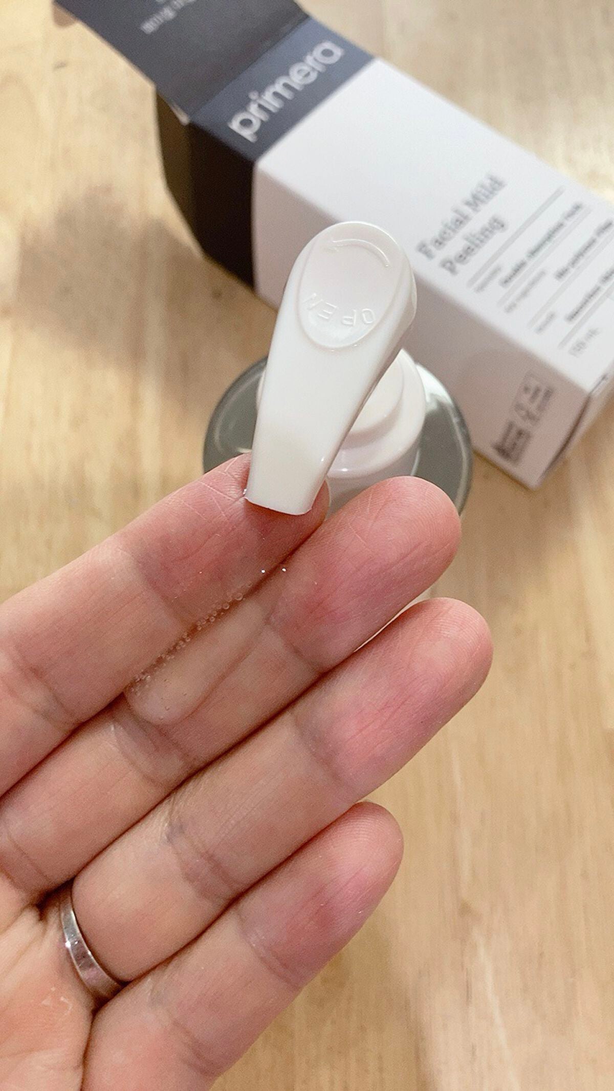 フェイシャルマイルドピーリング/primera/ピーリングを使ったクチコミ(2枚目)