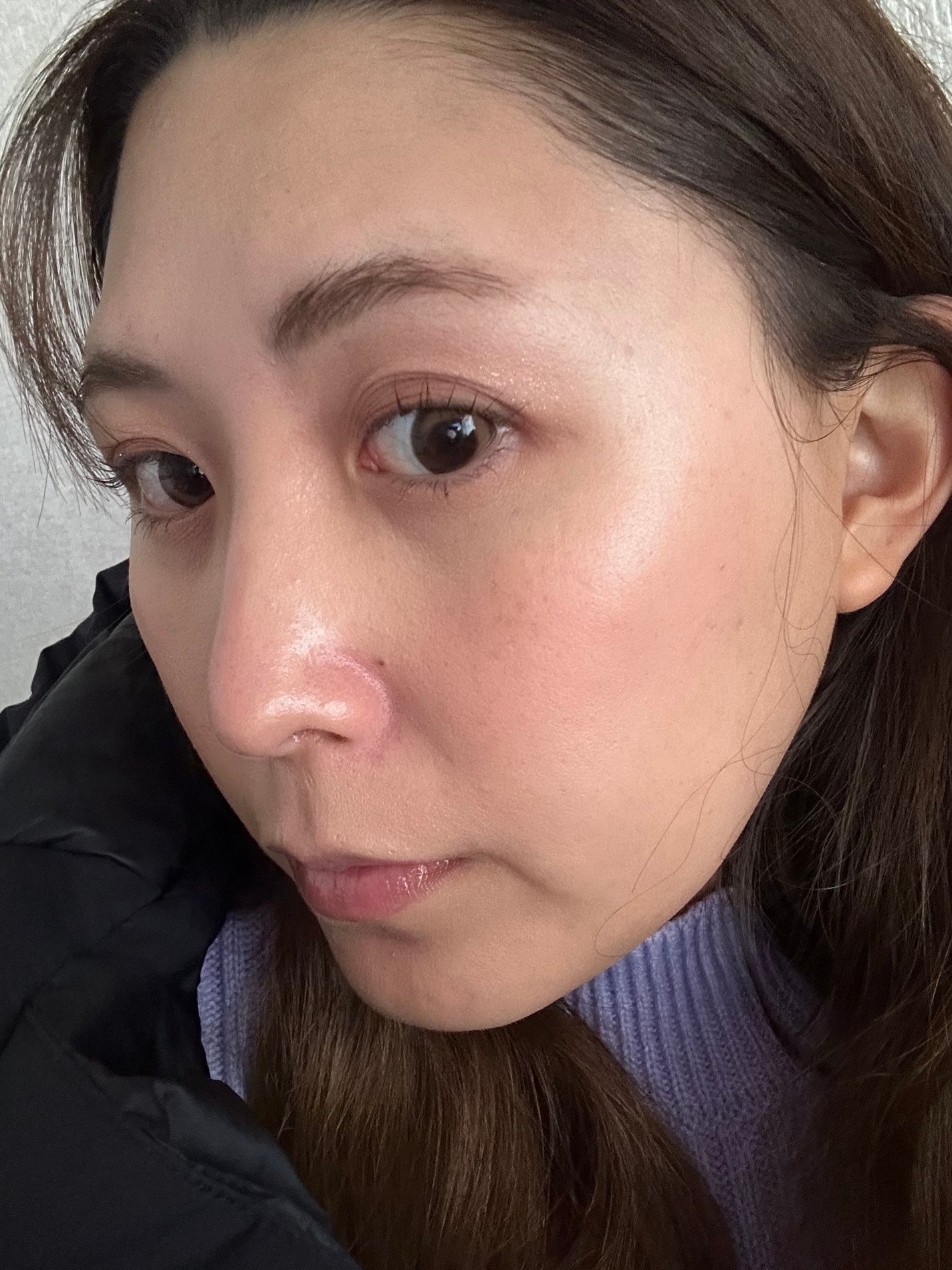 デューイーメッシュファンデーション/ASUNE /クッションファンデーションを使ったクチコミ(4枚目)