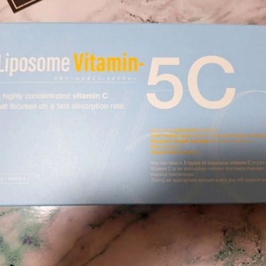 ❏商品説明
Liposome Vitamin - 5C（リポソームビタミン - ファイブシー）

吸収率にこだわった高濃度ビタミンC。

５種類のビタミンCを同時に摂ることで体質や体調による微妙な摂取効