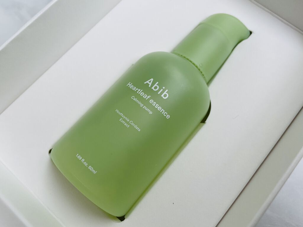 Heartleaf essence Calming pump/Abib /美容液を使ったクチコミ（3枚目）