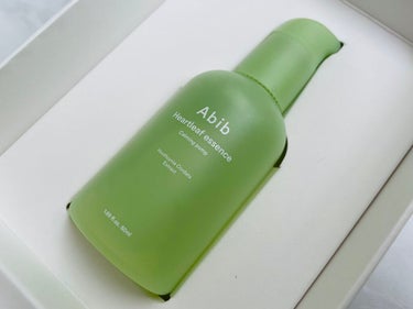 Abib  Heartleaf essence Calming pumpのクチコミ「| Abib |

ドクダミエッセンスカーミングポンプ

マスク生活が続く中で肌が敏感に…
鎮.....」（3枚目）