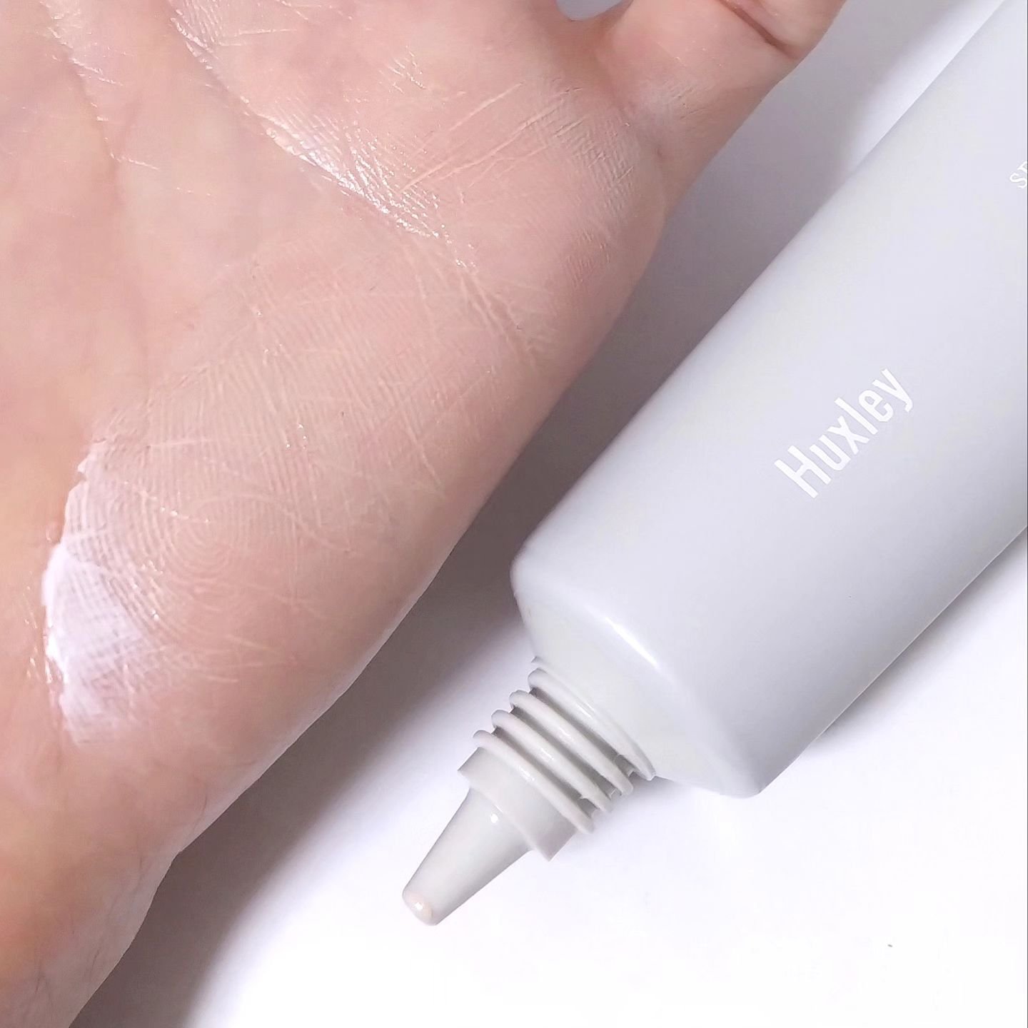 トーンアップクリーム ; ステイサンセーフ/Huxley/化粧下地を使ったクチコミ（1枚目）