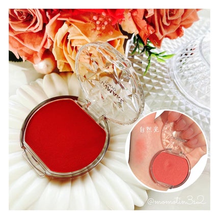 クリームチーク(マットタイプ)/キャンメイク/ジェル・クリームチークを使ったクチコミ(2枚目)