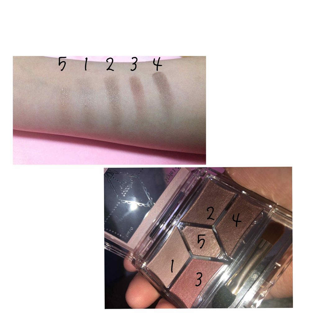 【旧品】パーフェクトスタイリストアイズ/キャンメイク/アイシャドウパレットを使ったクチコミ(2枚目)