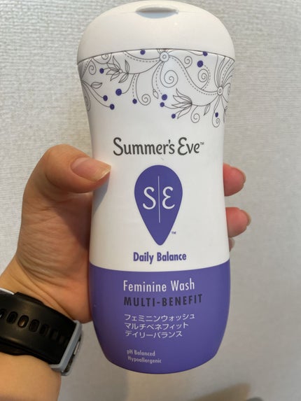 フェミニンウォッシュ マルチベネフィット デイリーバランス/Summer's Eve(サマーズイブ)/デリケートゾーンケアを使ったクチコミ(1枚目)