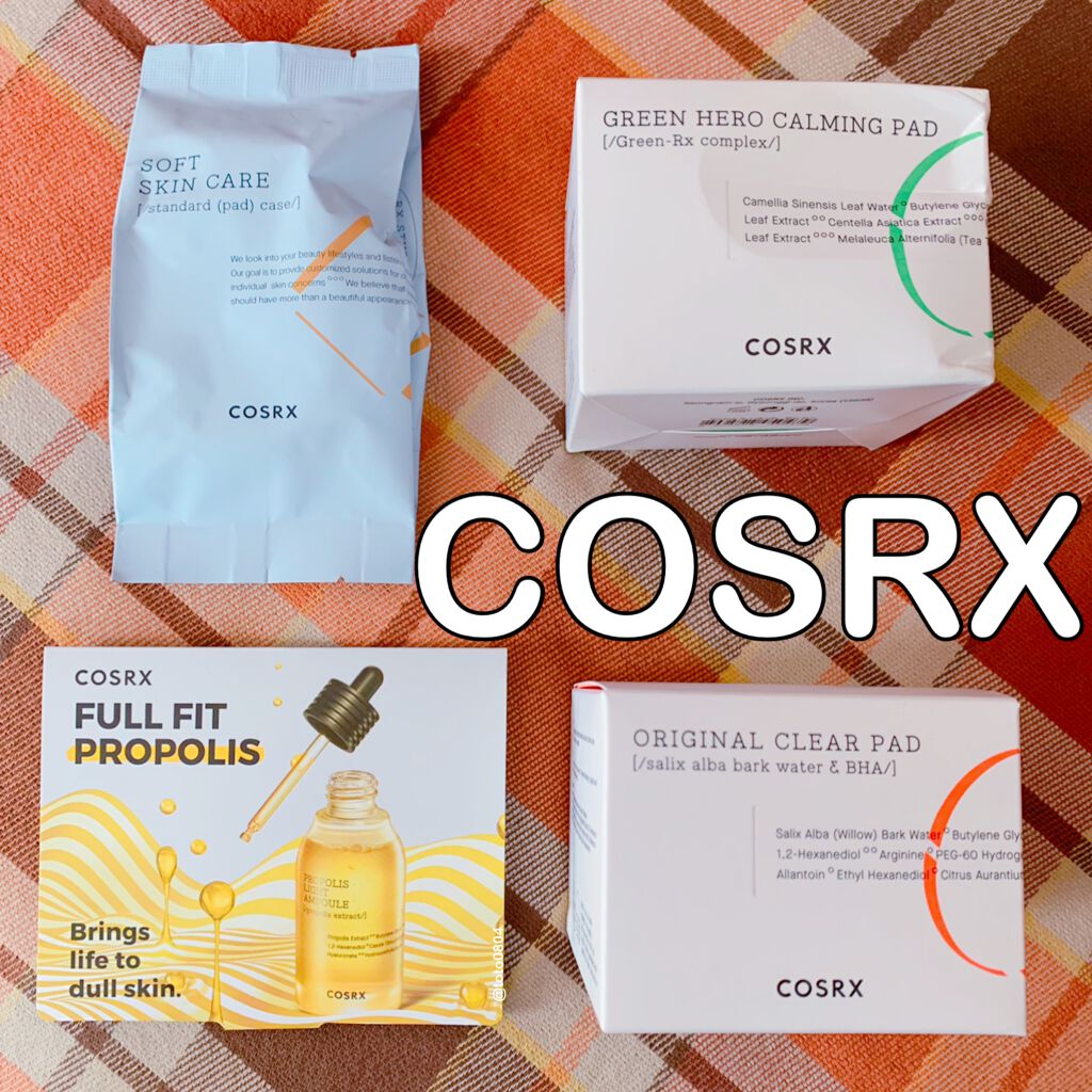 ワンステップグリーンカーミングパッド/COSRX/トナーパッドを使ったクチコミ（1枚目）