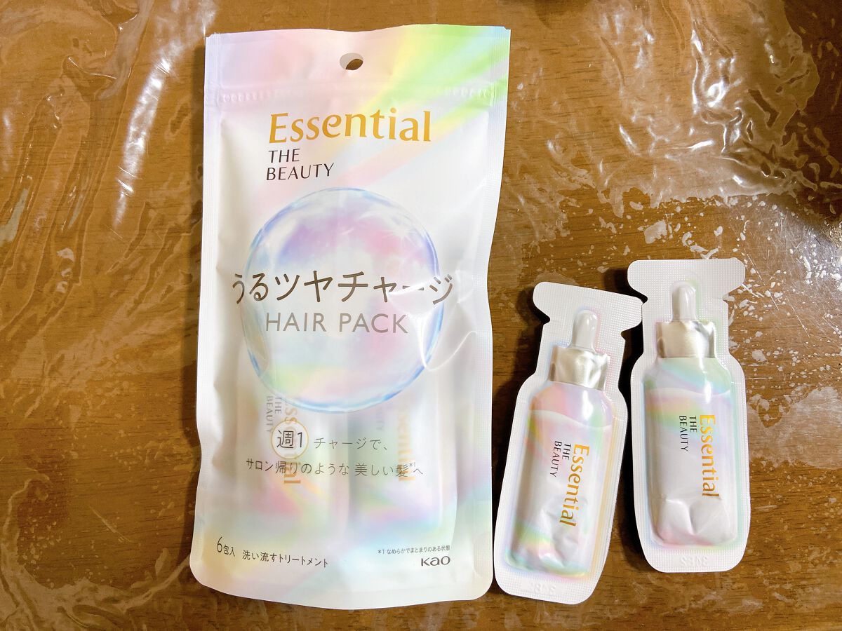 ザビューティ うるツヤチャージヘアパック/エッセンシャル/ヘアマスク・ヘアパックを使ったクチコミ(1枚目)