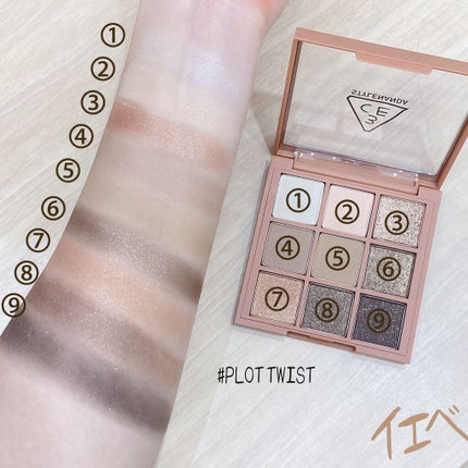 3CE マルチアイカラーパレット/3CE/アイシャドウパレットを使ったクチコミ(9枚目)