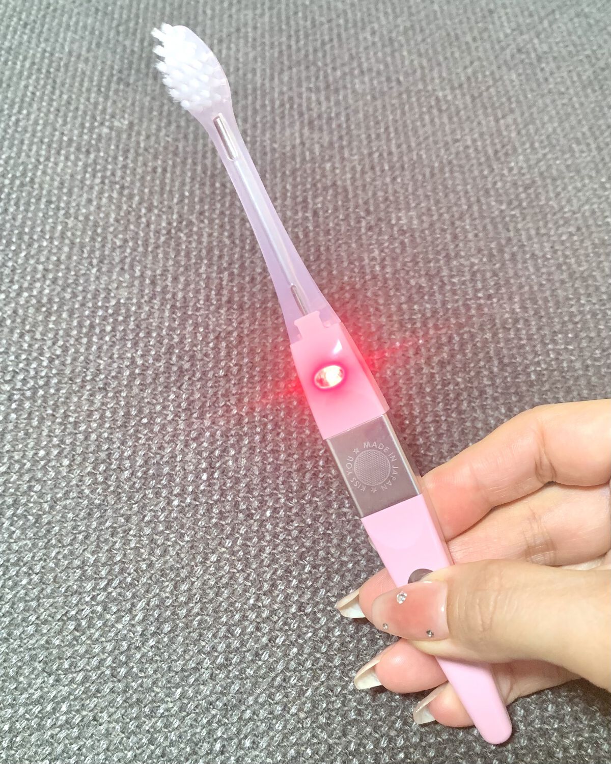 マイナスイオン歯ブラシ/KISS YOU/歯ブラシを使ったクチコミ（1枚目）