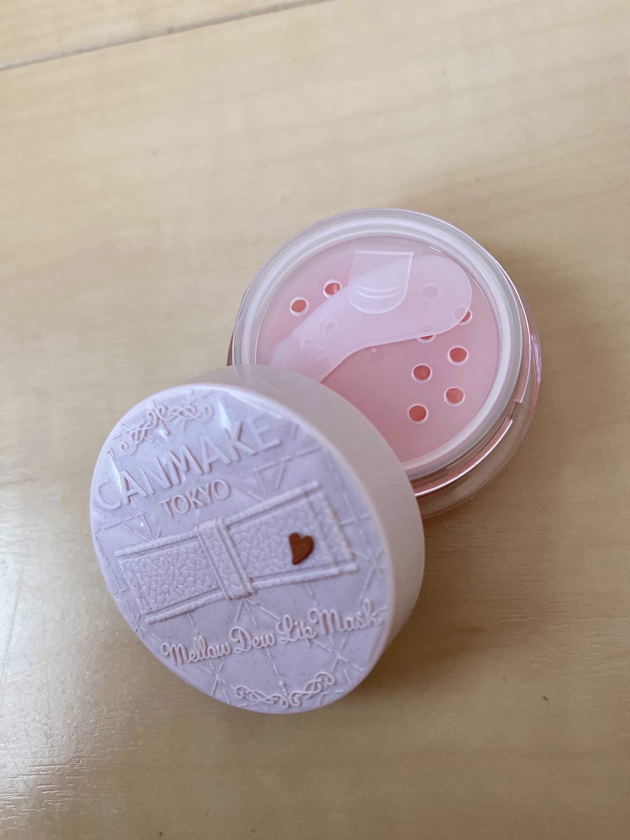 メロウデューリップマスク/キャンメイク/リップマスクを使ったクチコミ（2枚目）