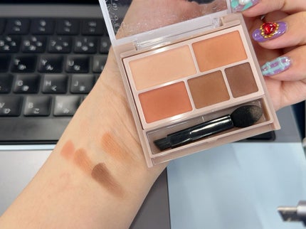 パーフェクトマルチアイズ/キャンメイク/アイシャドウパレットを使ったクチコミ(2枚目)