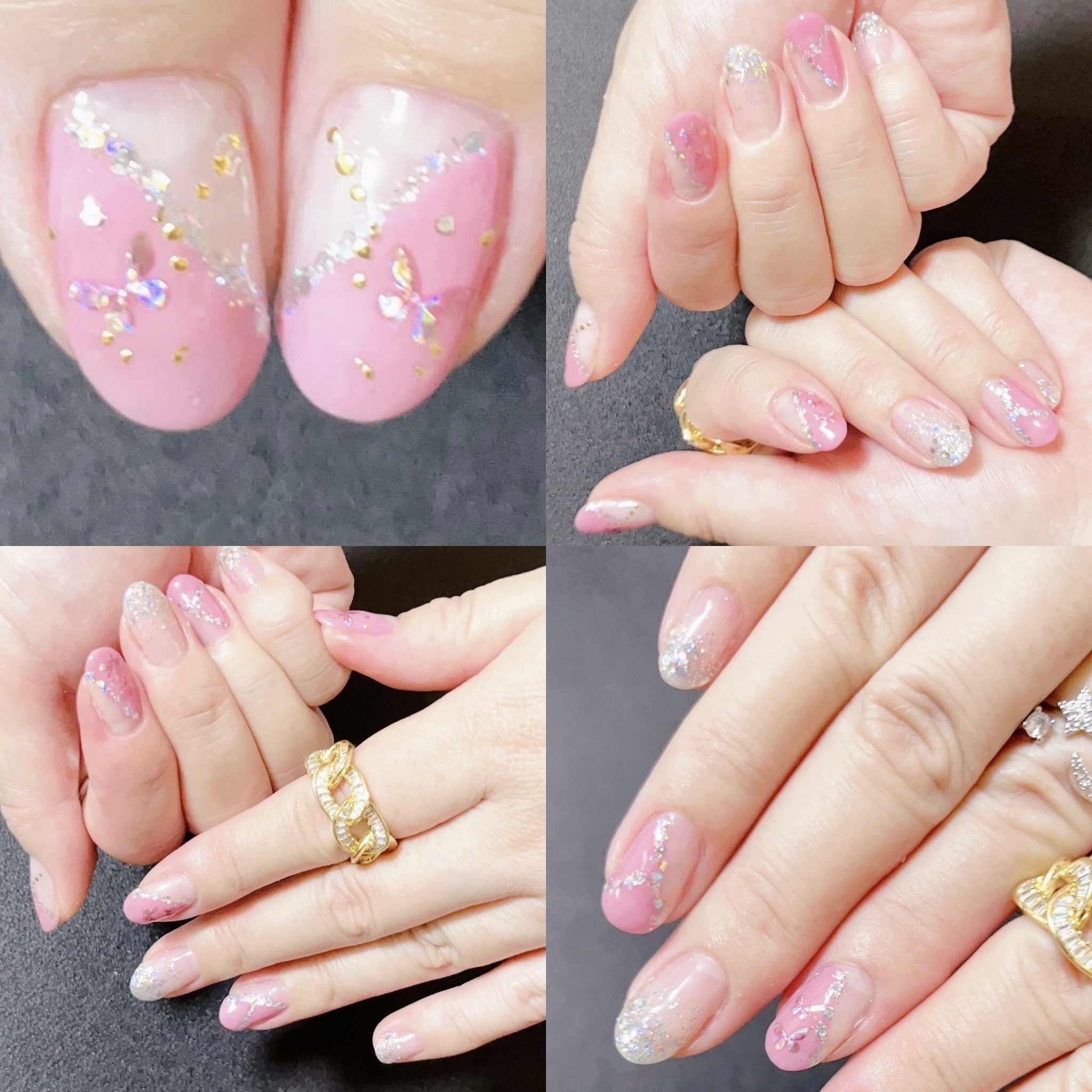 ジェルネイル（ライト対応）/セリア/ジェルネイルを使ったクチコミ（2枚目）