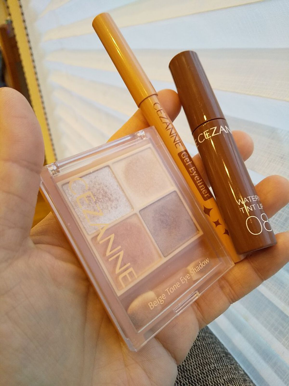 ジェルアイライナー/CEZANNE/ジェルアイライナーを使ったクチコミ（1枚目）