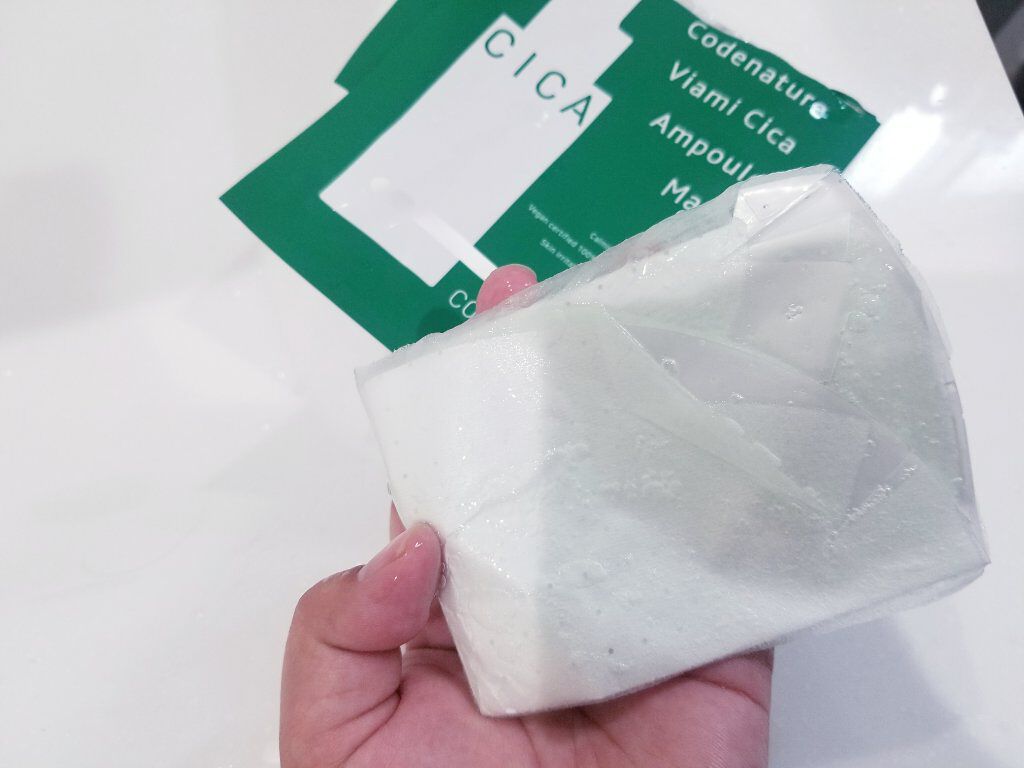 ビアミシカアンプルマスク/CODENATURE/シートマスク・パックを使ったクチコミ（2枚目）