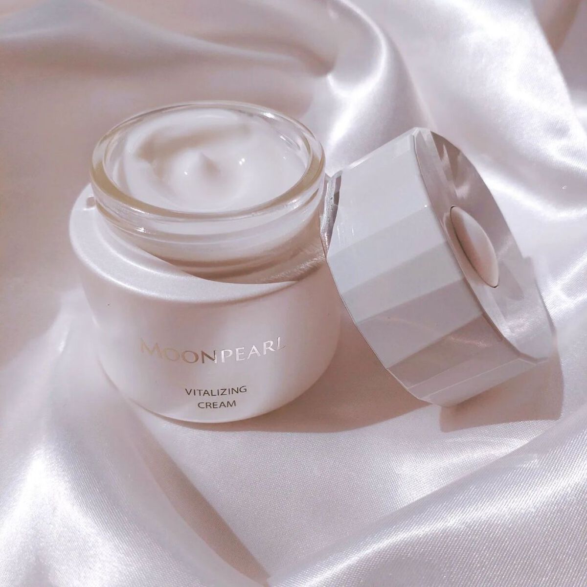ムーンパール　バイタライジングクリーム/ミキモト コスメティックス/フェイスクリームを使ったクチコミ（3枚目）