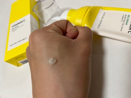 ビタペアC ジェルクリーム/ネイチャーリパブリック/フェイスクリームを使ったクチコミ(2枚目)